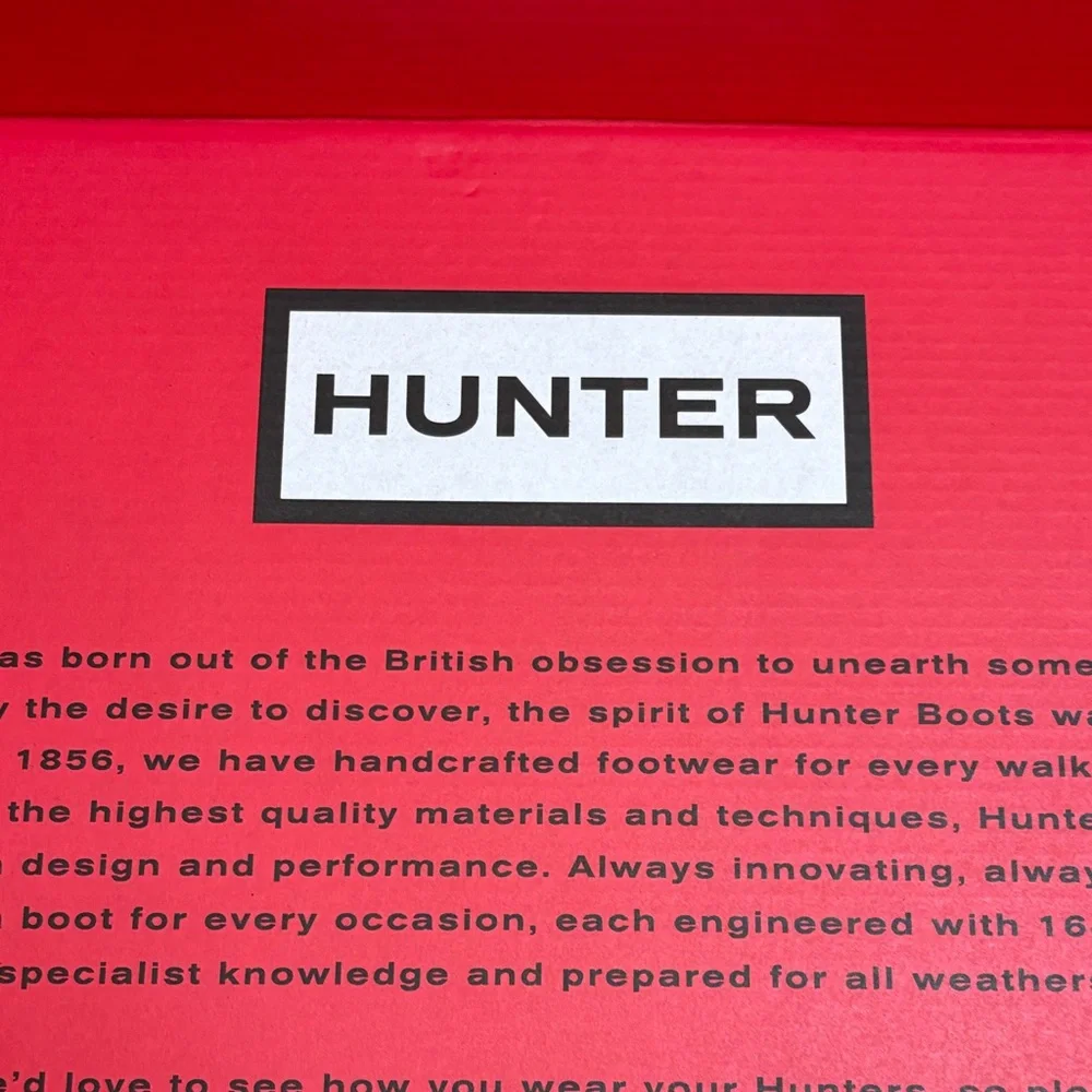 NIB Hunter Classic Black Rain Boots - Picture 5 of 6